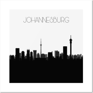 Johannesburg Skyline Posters and Art